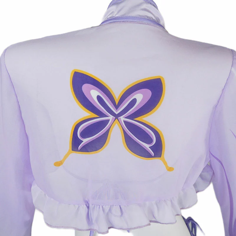 Cosplay Clans Game Genshin Impact Raiden Shogun Baal Swimsuit Cosplay Costumes 6 Cosplay Clans Game Genshin Impact Raiden Shogun Baal Swimsuit Cosplay Costumes - Image 4