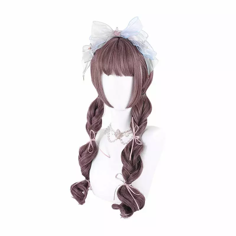 Cosplay Clans Women Fashion Long Red Wavy Sweet Bangs Lolita Wigs 6 Cosplay Clans Women Fashion Long Red Wavy Sweet Bangs Lolita Wigs - Image 4
