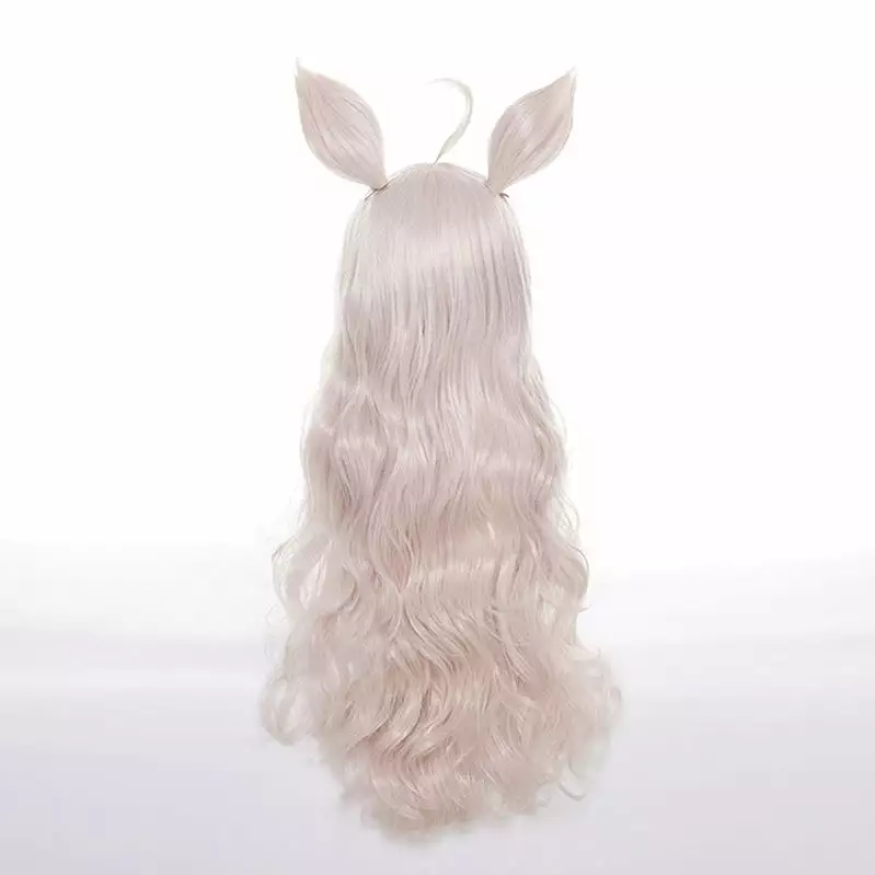 Cosplay Clans Game Uma Musume Pretty Derby Biwa Hayahide Bright Pink Long Cosplay Wigs With Ears 6 Cosplay Clans Game Uma Musume Pretty Derby Biwa Hayahide Bright Pink Long Cosplay Wigs With Ears - Image 4