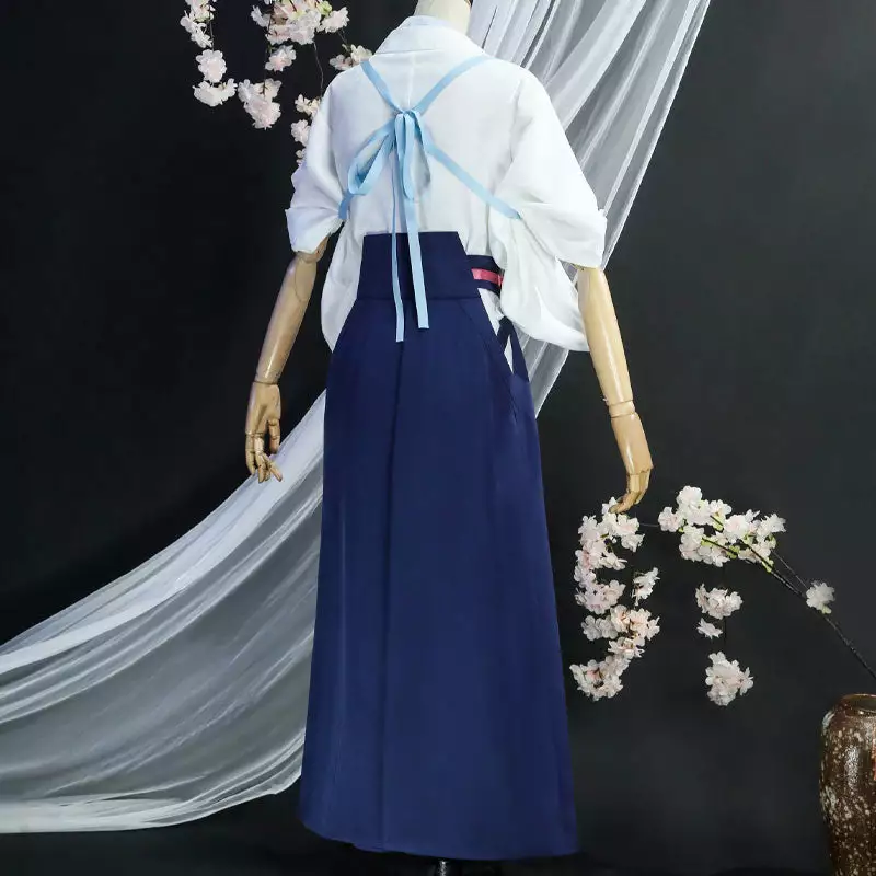 Cosplay Clans Game Genshin Impact Kamisato Ayaka Tsubaki In Thawing Snow Kimono Cosplay Costumes 6 Cosplay Clans Game Genshin Impact Kamisato Ayaka Tsubaki In Thawing Snow Kimono Cosplay Costumes - Image 4