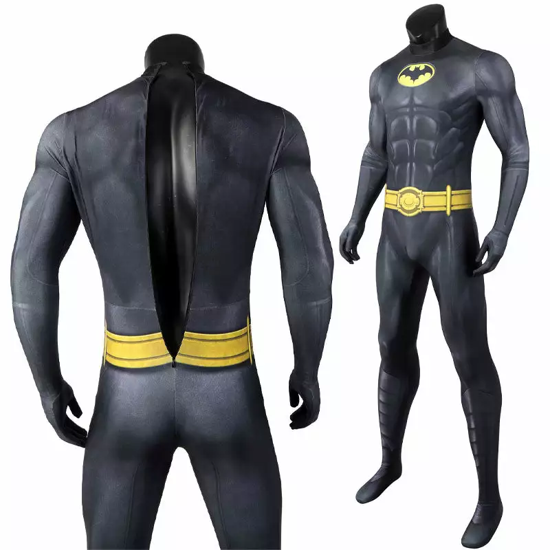 Cosplay Clans The Flash 2023 Bruce Wayne Batman Jumpsuit Cosplay Costumes 6 Cosplay Clans The Flash 2023 Bruce Wayne Batman Jumpsuit Cosplay Costumes - Image 4