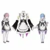 Cosplay Clans Anime Re:Zero Starting Life In Another World Rem And Ram Maid Cosplay Costume 1 Cosplay Clans Anime Re:Zero Starting Life In Another World Rem And Ram Maid Cosplay Costume -Cosplay Clans Sales 4 af211495 3df0 4c78 a548 a7e4b3e8fe9e
