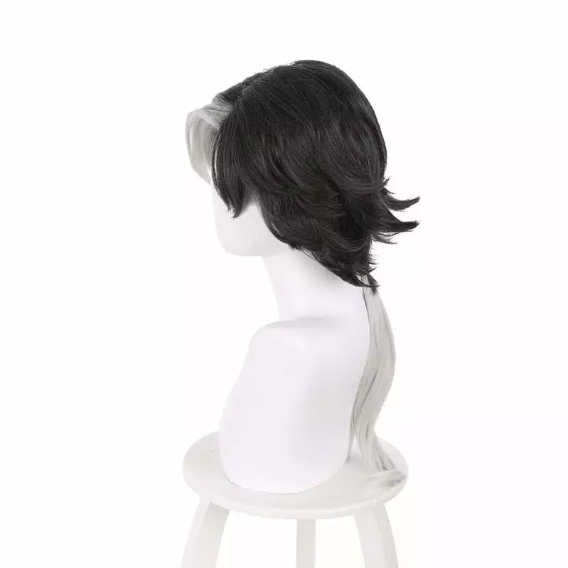 Cosplay Clans Game Identity V Ruth & Inference D.M The Man Of Desires Black White Cosplay Wigs 7 Cosplay Clans Game Identity V Ruth & Inference D.M The Man Of Desires Black White Cosplay Wigs - Image 5