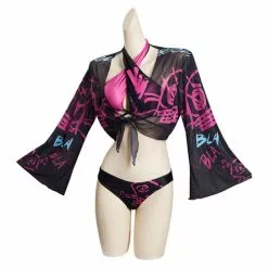 Cosplay Clans Game LOL Arcane Jinx Loose Cannon Swimsuit Cosplay Costume -Cosplay Clans Sales 4 c6832922 cedf 4df0 80a2 00fe07449805