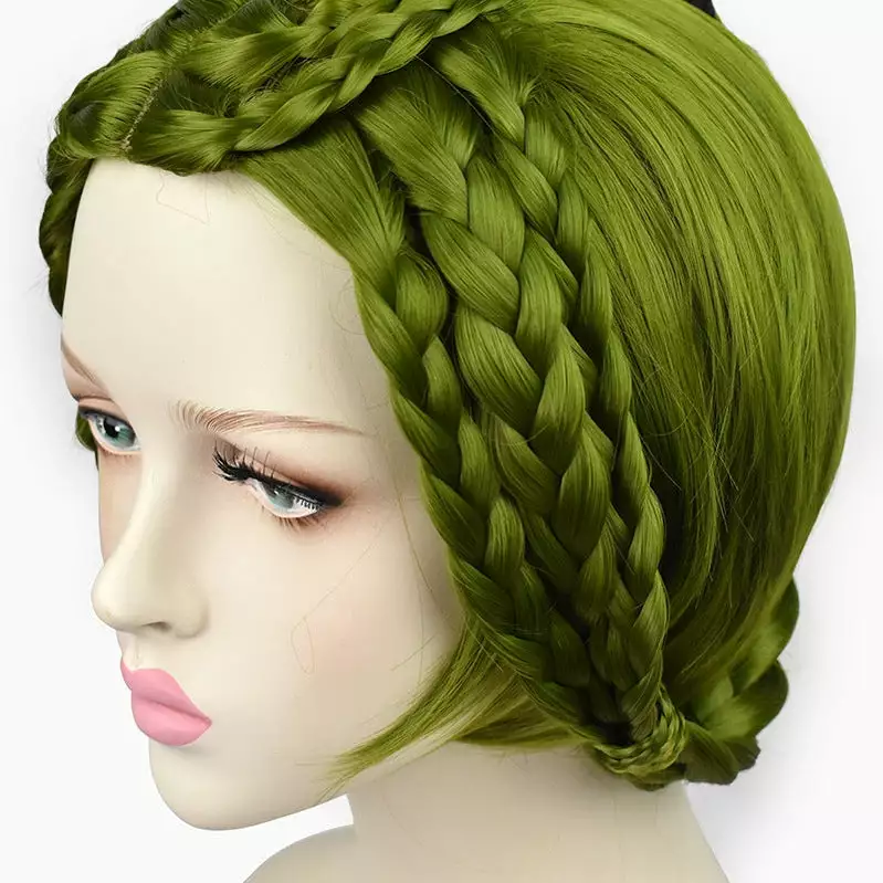 Cosplay Clans Game Identity V Doctors-Past Emily Dale Green Cosplay Wigs 7 Cosplay Clans Game Identity V Doctors-Past Emily Dale Green Cosplay Wigs - Image 5