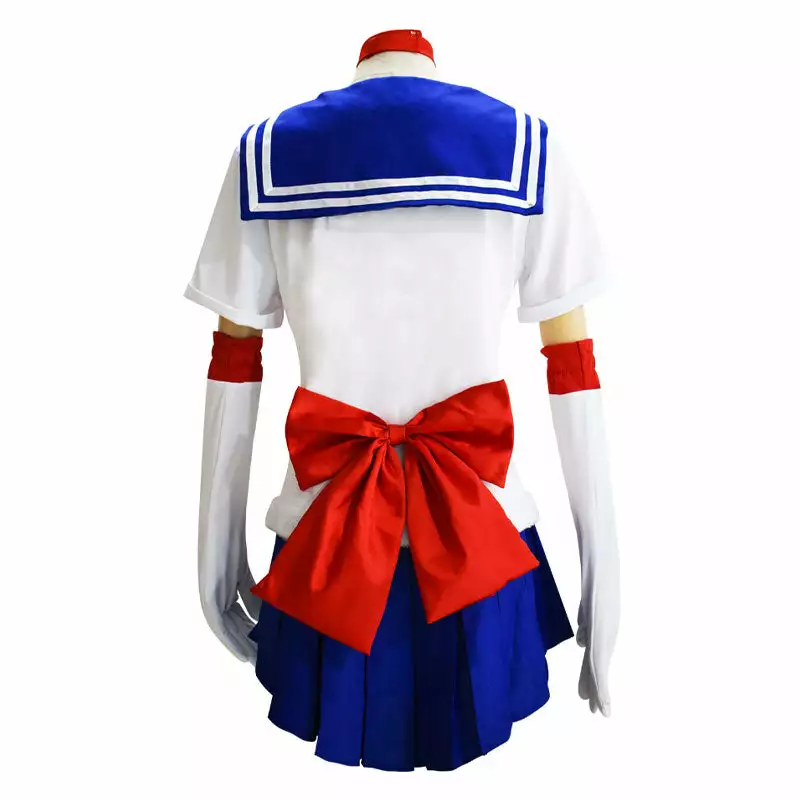 Cosplay Clans Anime Sailor Moon Tsukino Usagi JK Uniform Cosplay Costumes 6 Cosplay Clans Anime Sailor Moon Tsukino Usagi JK Uniform Cosplay Costumes - Image 4