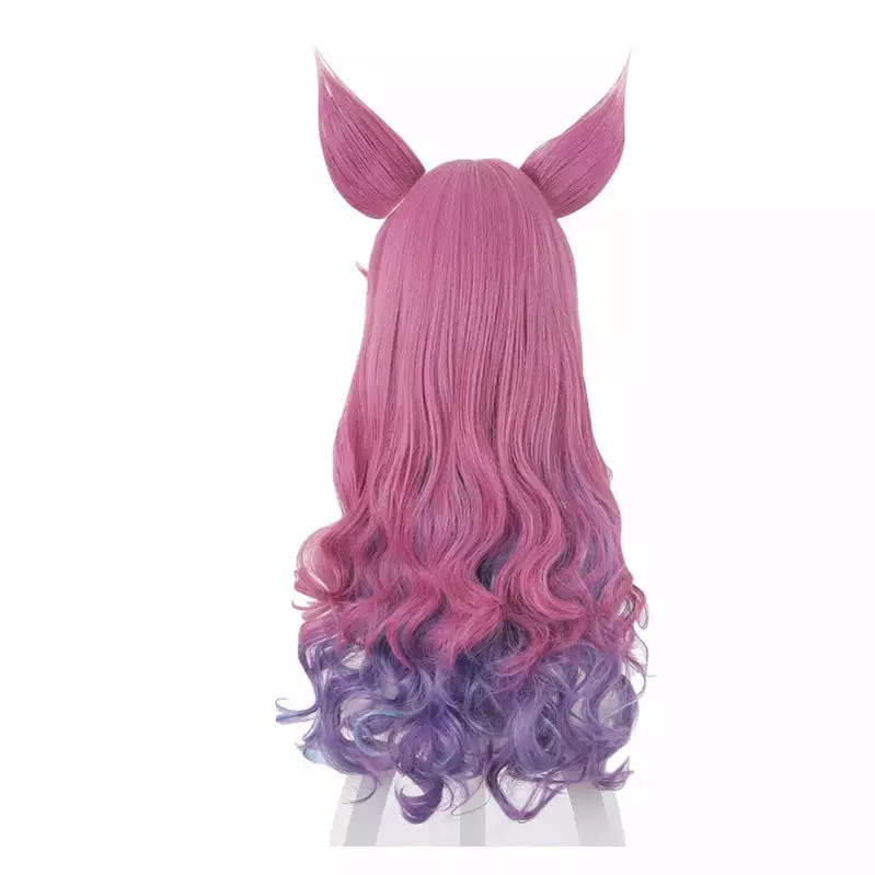Cosplay Clans Game LOL Spirit Blossom Ahri Pink Long Wavy Cosplay Wigs 7 Cosplay Clans Game LOL Spirit Blossom Ahri Pink Long Wavy Cosplay Wigs - Image 5
