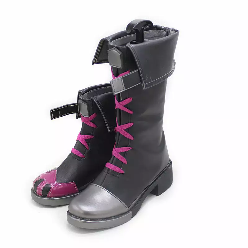 Cosplay Clans Game LOL Fortnite Arcane Jinx Cosplay Shoes 6 Cosplay Clans Game LOL Fortnite Arcane Jinx Cosplay Shoes - Image 4