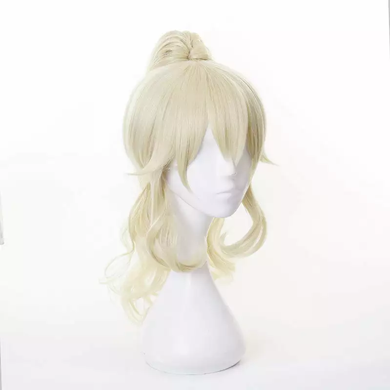 Cosplay Clans Game Genshin Impact Jean Blonde Ponytail Cosplay Wigs 6 Cosplay Clans Game Genshin Impact Jean Blonde Ponytail Cosplay Wigs - Image 4