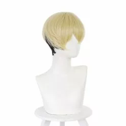 Cosplay Clans Anime Tokyo Revengers Chifuyu Matsuno Light Gold Gradient Black Short Cosplay Wigs -Cosplay Clans Sales 5 016934dc 9428 446f 8346 7baf82068e66
