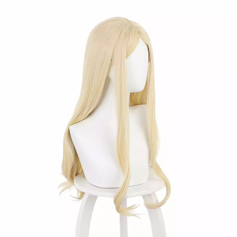 Cosplay Clans Game LOL Coven Cassiopeia Light Yellow Midpoint Cosplay Wigs 7 Cosplay Clans Game LOL Coven Cassiopeia Light Yellow Midpoint Cosplay Wigs - Image 5
