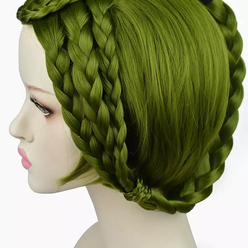 Cosplay Clans Game Identity V Doctors-Past Emily Dale Green Cosplay Wigs 8 Cosplay Clans Game Identity V Doctors-Past Emily Dale Green Cosplay Wigs - Image 6