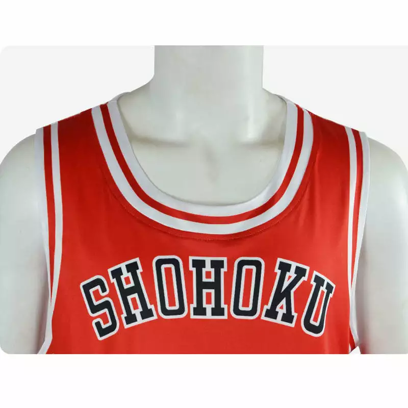 Cosplay Clans Anime Slam Dunk Hanamichi Sakuragi Basketball Uniform Cosplay Costumes 7 Cosplay Clans Anime Slam Dunk Hanamichi Sakuragi Basketball Uniform Cosplay Costumes - Image 5