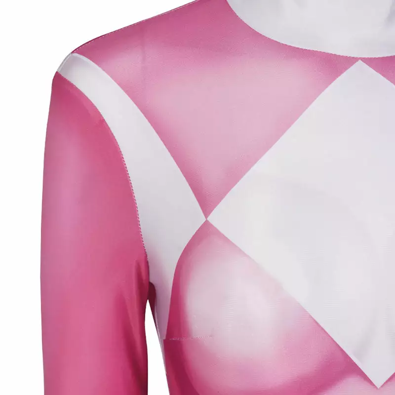 Cosplay Clans Mighty Morphin Power Rangers Ptera Ranger Pink Ranger Cosplay Costumes 6 Cosplay Clans Mighty Morphin Power Rangers Ptera Ranger Pink Ranger Cosplay Costumes - Image 4