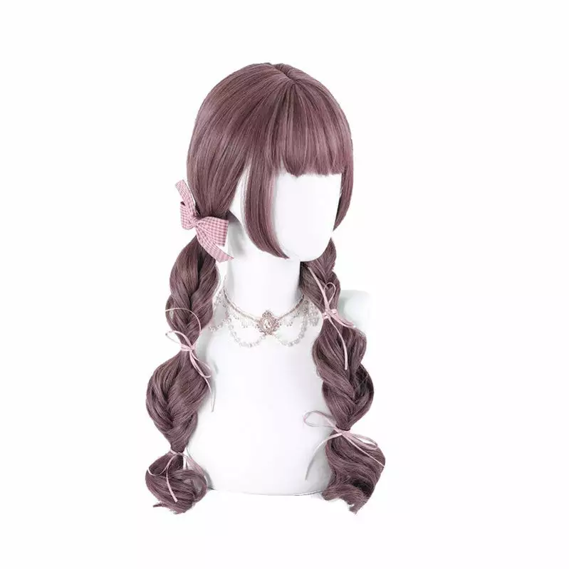 Cosplay Clans Women Fashion Long Red Wavy Sweet Bangs Lolita Wigs 5 Cosplay Clans Women Fashion Long Red Wavy Sweet Bangs Lolita Wigs - Image 3