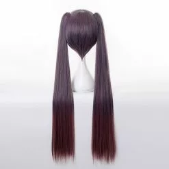 Cosplay Clans Game Genshin Impact Mona Megistus Long Double Ponytail Dark Brown Cosplay Wigs -Cosplay Clans Sales 5 88f64ffe 742b 4d3e a68d b8172b0634b1