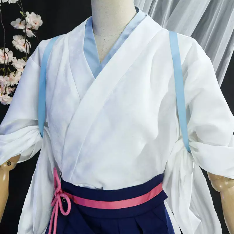 Cosplay Clans Game Genshin Impact Kamisato Ayaka Tsubaki In Thawing Snow Kimono Cosplay Costumes 8 Cosplay Clans Game Genshin Impact Kamisato Ayaka Tsubaki In Thawing Snow Kimono Cosplay Costumes - Image 6