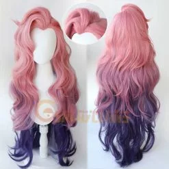 Cosplay Clans Game LOL Seraphine 100cm Long Pink Gradient Purple Wavy Cosplay Wigs -Cosplay Clans Sales 5 c003ca39 041a 42b8 8f0f 55e16be4ed02