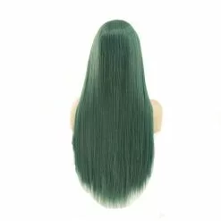 Cosplay Clans 60cm Women Lace Front Wigs Long Straight Dark Green Cosplay Wigs -Cosplay Clans Sales 5 d3d76d2a ff2f 4596 8ad7 ecafbfb71abd