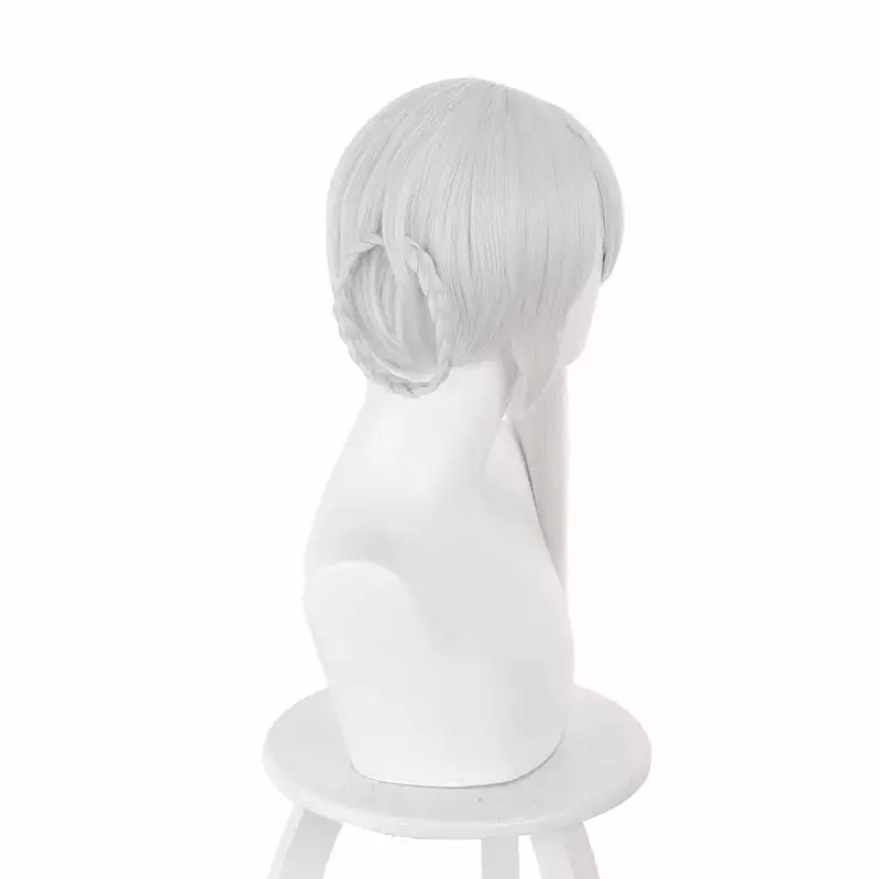 Cosplay Clans Game Nier Replicant Kaine Silver Braided Cosplay Wigs 7 Cosplay Clans Game Nier Replicant Kaine Silver Braided Cosplay Wigs - Image 5