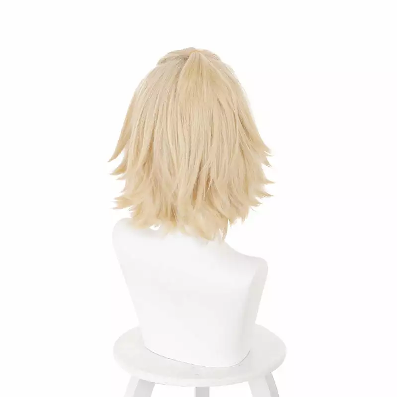 Cosplay Clans Anime Tokyo Revengers Manjiro Sano Mikey Light Blonde Short Cosplay Wigs 8 Cosplay Clans Anime Tokyo Revengers Manjiro Sano Mikey Light Blonde Short Cosplay Wigs - Image 6