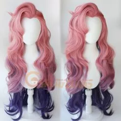 Cosplay Clans Game LOL Seraphine 100cm Long Pink Gradient Purple Wavy Cosplay Wigs -Cosplay Clans Sales 6 37235b1b 8508 4d80 ae8f 327c9a2fe7a1