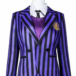Cosplay Clans The Addams Family Wednesday Addams Purple Uniform Cosplay Costume -Cosplay Clans Sales 6 4f754df5 8336 434c 897a b55b7747c777