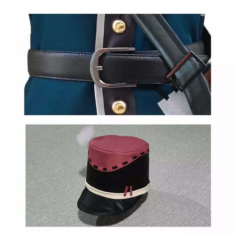 Cosplay Clans Game Identity V Postman Blue Victor Grantz Cosplay Costume 8 Cosplay Clans Game Identity V Postman Blue Victor Grantz Cosplay Costume - Image 6