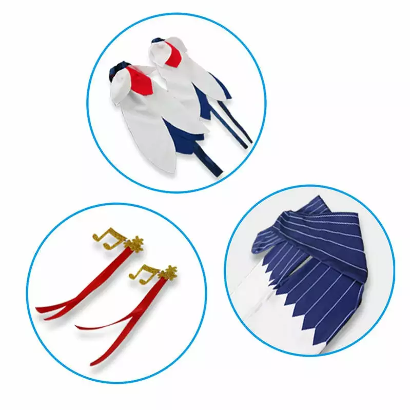 Cosplay Clans Vocaloid Hatsune Miku Snow Witch Kimono Cosplay Costume 7 Cosplay Clans Vocaloid Hatsune Miku Snow Witch Kimono Cosplay Costume - Image 5