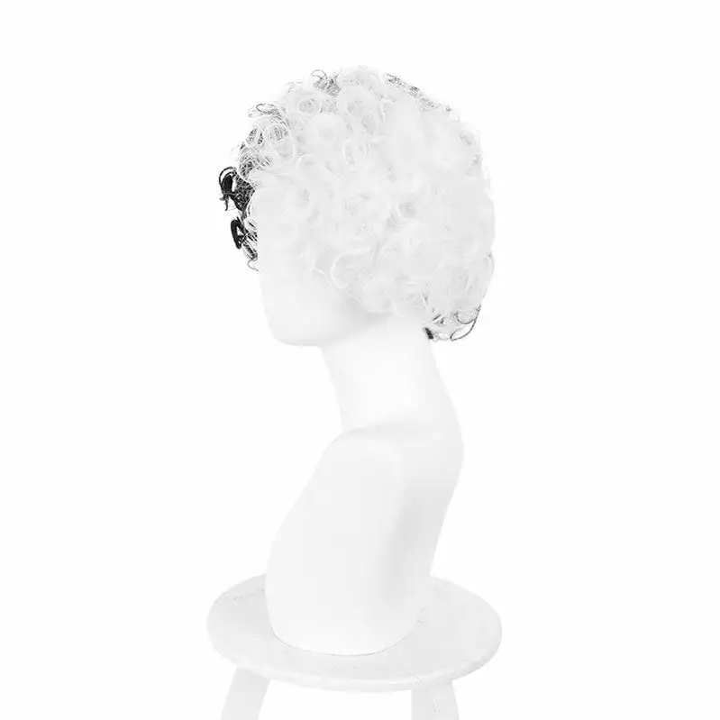 Cosplay Clans Movie Cruella Cruella De Vil B Black White Curly Cosplay Wigs 8 Cosplay Clans Movie Cruella Cruella De Vil B Black White Curly Cosplay Wigs - Image 6