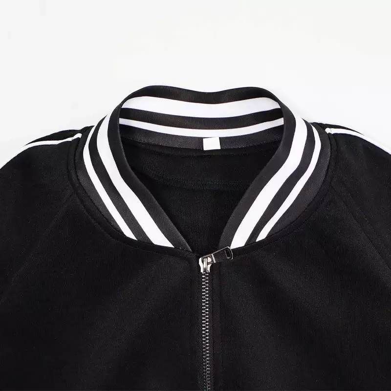 Cosplay Clans The Addams Family Wednesday Addams Baseball Jersey Cosplay Costumes 9 Cosplay Clans The Addams Family Wednesday Addams Baseball Jersey Cosplay Costumes - Image 7