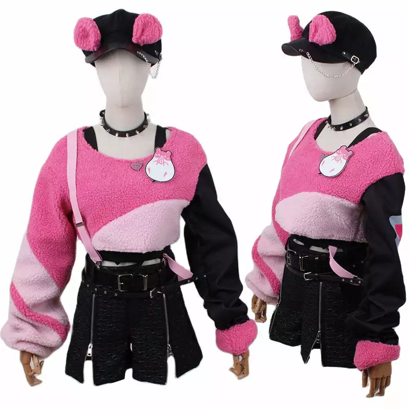 Cosplay Clans Anime Vocaloid Hatsune Miku Project Sekai: Colorful Stage Feat. Azusawa Kohane Shiraishi An Cosplay Costumes 4 Cosplay Clans Anime Vocaloid Hatsune Miku Project Sekai: Colorful Stage Feat. Azusawa Kohane Shiraishi An Cosplay Costumes - Image 2