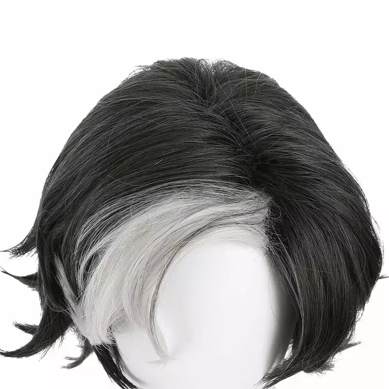 Cosplay Clans Game Identity V Ruth & Inference D.M The Man Of Desires Black White Cosplay Wigs 9 Cosplay Clans Game Identity V Ruth & Inference D.M The Man Of Desires Black White Cosplay Wigs - Image 7