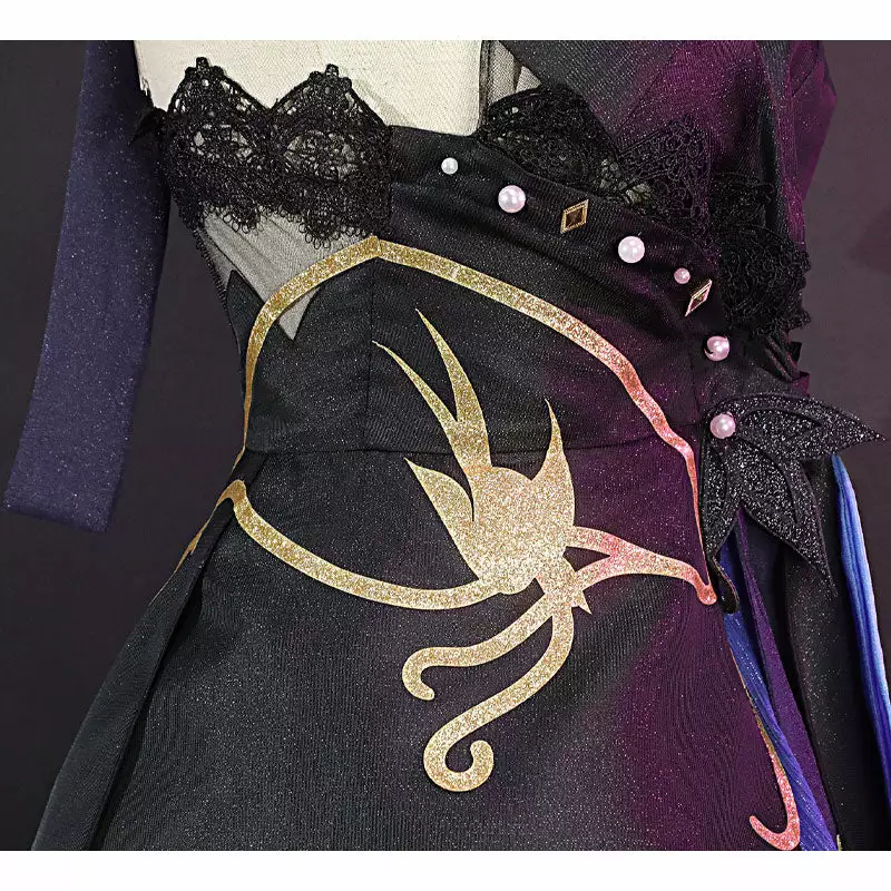Cosplay Clans Game Genshin Impact Keqing Opulent Splendor Cosplay Costumes 11 Cosplay Clans Game Genshin Impact Keqing Opulent Splendor Cosplay Costumes - Image 9