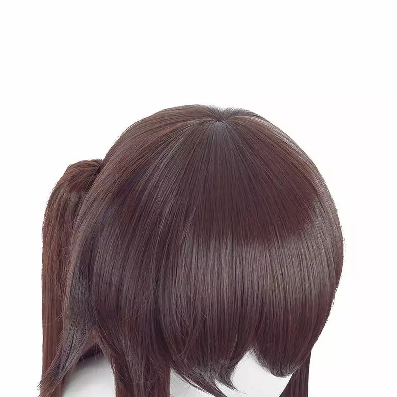 Cosplay Clans Game Genshin Impact Hu Tao Dark Brown Long Cosplay Wig 9 Cosplay Clans Game Genshin Impact Hu Tao Dark Brown Long Cosplay Wig - Image 7
