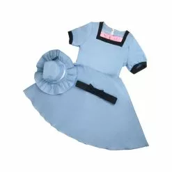 Cosplay Clans Anime Steins;Gate Shiina Mayuri Blue Dress Cosplay Costume With Hat -Cosplay Clans Sales 8 7619e4c9 0ed4 4fde 8ea6 6d04468cb5f3