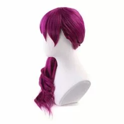 Cosplay Clans LOL KDA Evelynn Long Braid Hot Pink Cosplay Wigs Women Heat Reddish Violet Hair Wigs -Cosplay Clans Sales Agony s Embrace K DA Evelynn Reddish Violet Long Wig Cosplay