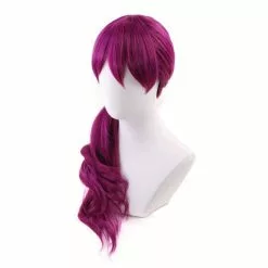 Cosplay Clans LOL KDA Evelynn Long Braid Hot Pink Cosplay Wigs Women Heat Reddish Violet Hair Wigs -Cosplay Clans Sales Agony s Embrace K DA Evelynn Reddish Violet Long Wigant