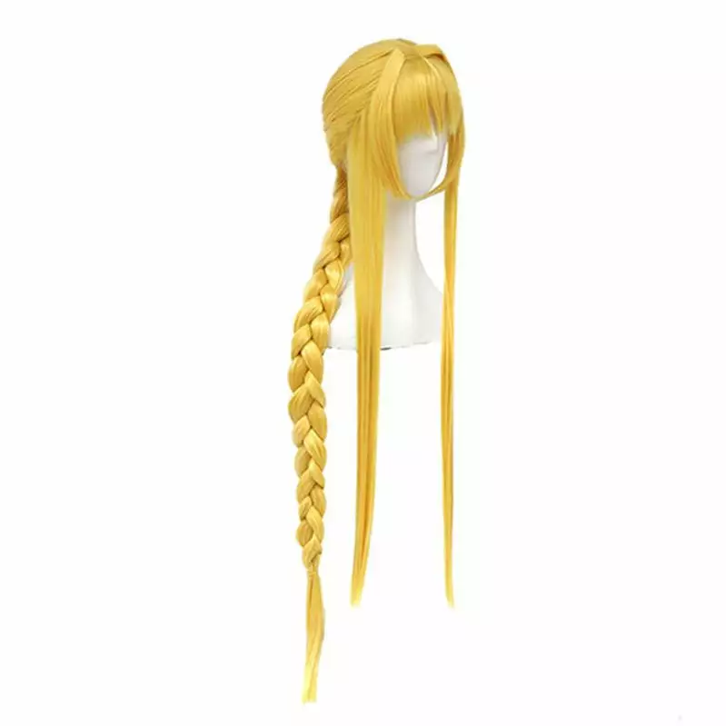 Cosplay Clans Anime SAO Sword Art Online Alicization Alice Zuberg Long Blonde Cosplay Wigs 5 Cosplay Clans Anime SAO Sword Art Online Alicization Alice Zuberg Long Blonde Cosplay Wigs - Image 3