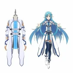 Cosplay Clans Anime SAO Sword Art Online ALO ALfheim Online Asuna Cosplay Costume
