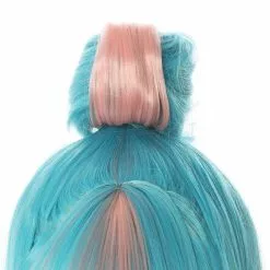 Cosplay Clans LOL True Damage Qiyana Pink Mixed Blue Cosplay Wigs -Cosplay Clans Sales Hbeac243053de4ccb9f3acbbf8e355330U