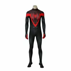 Cosplay Clans Movie Spider-Man: Into The Spider-Verse Miles Morales Spiderman Elastic Force Jumpsuit Cosplay Costume With Free Headgear