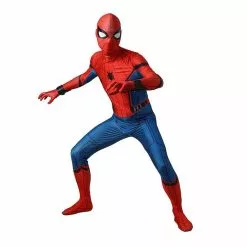 Cosplay Clans Movie Spider-Man: Homecoming Peter Parker Spiderman Jumpsuit Cosplay Costume With Free Bracers -Cosplay Clans Sales IMG 0333