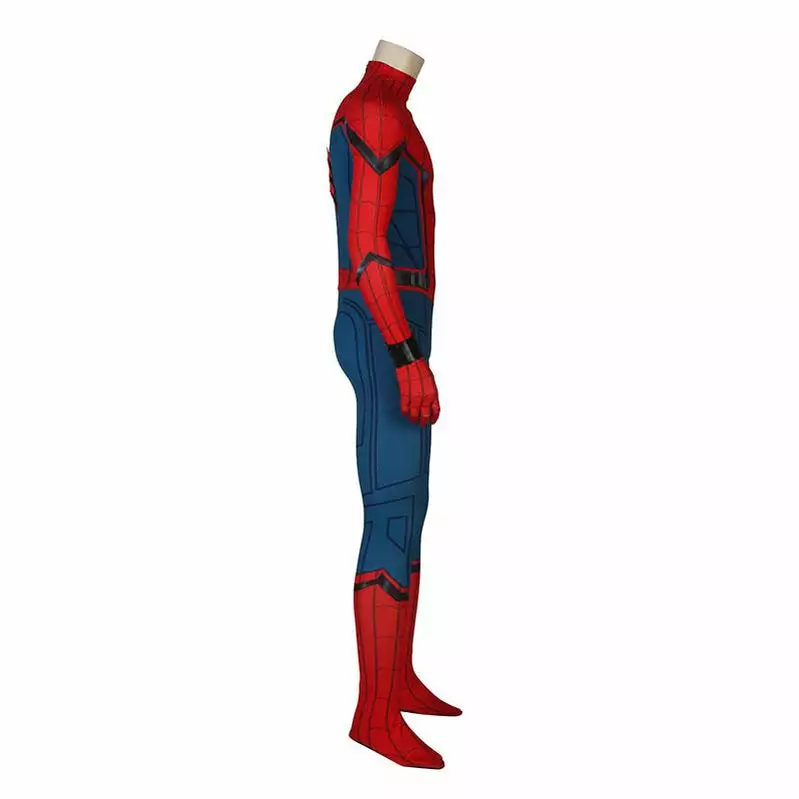 Cosplay Clans Movie Spider-Man: Homecoming Peter Parker Spiderman Cosplay Costume Jumpsuit With Free Bracers And Headgear 5 Cosplay Clans Movie Spider-Man: Homecoming Peter Parker Spiderman Cosplay Costume Jumpsuit With Free Bracers And Headgear - Image 3