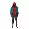 Cosplay Clans Movie Spider-Man: Into The Spider-Verse Miles Morales Spiderman Elastic Force Cosplay Costume Jumpsuit With Free Headgear, Coat, Pants And Belt -Cosplay Clans Sales IMG 1830