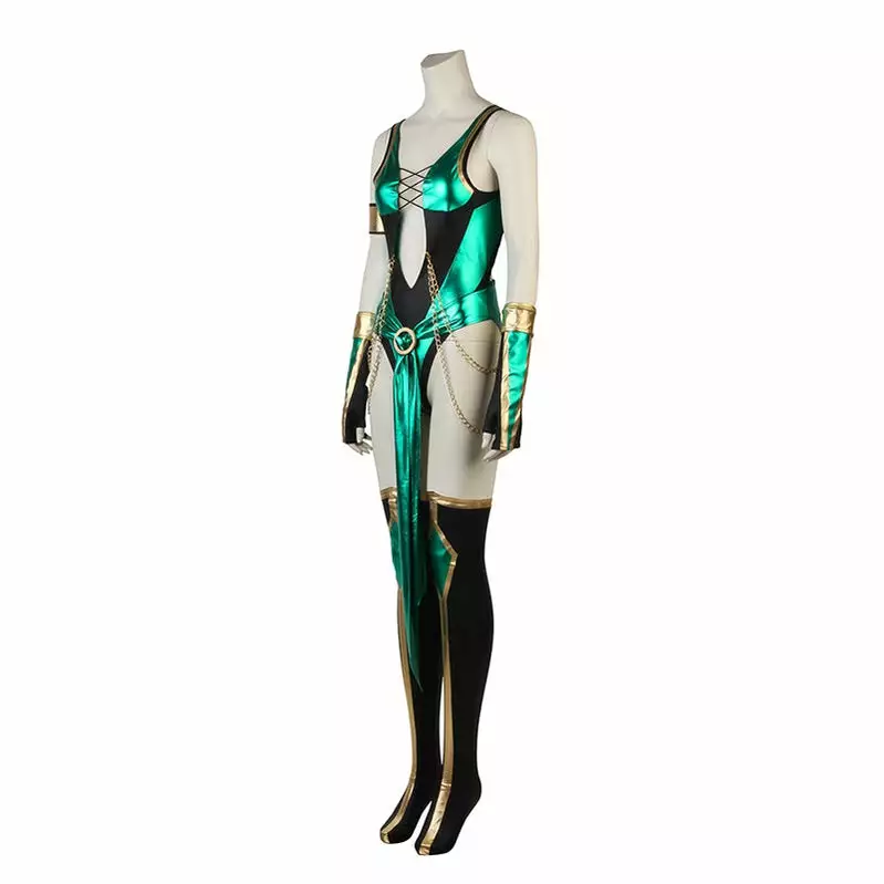 Cosplay Clans Game Mortal Kombat Jade Outfits Cosplay Costume 7 Cosplay Clans Game Mortal Kombat Jade Outfits Cosplay Costume - Image 5