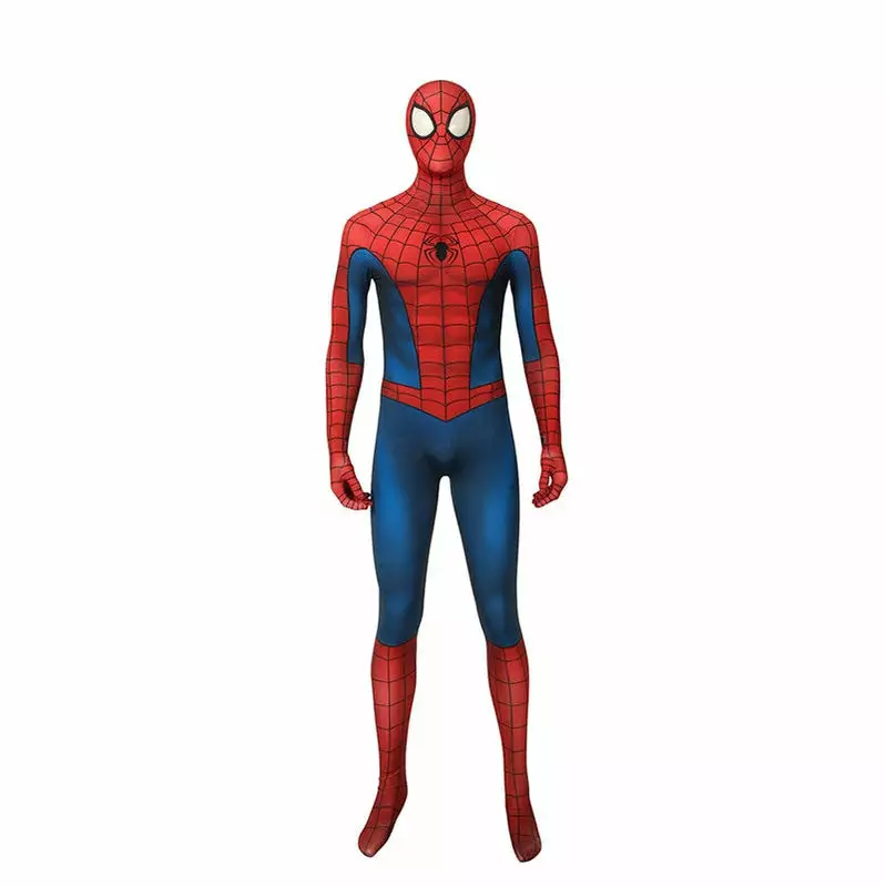 Cosplay Clans Spider-Man Elastic Force Jumpsuit Cosplay Costume With Free Headgear 3 Cosplay Clans Spider-Man Elastic Force Jumpsuit Cosplay Costume With Free Headgear