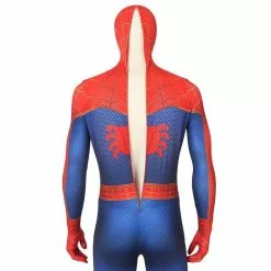 Cosplay Clans Movie Spider-Man: Into The Spider-Verse Peter Parker Spiderman Jumpsuit Cosplay Costume With Free Headgear -Cosplay Clans Sales IMG 3161