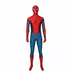 Cosplay Clans Movie Spider-Man: Far From Home Peter Parker Spiderman Jumpsuit Cosplay Costume With Free Headgear
