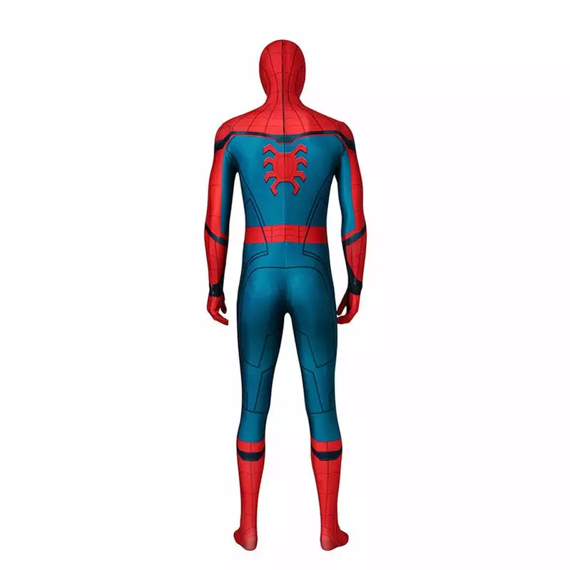 Cosplay Clans Movie Spider-Man: Far From Home Peter Parker Spiderman Jumpsuit Elastic Force Cosplay Costume With Headgear 6 Cosplay Clans Movie Spider-Man: Far From Home Peter Parker Spiderman Jumpsuit Elastic Force Cosplay Costume With Headgear - Image 4